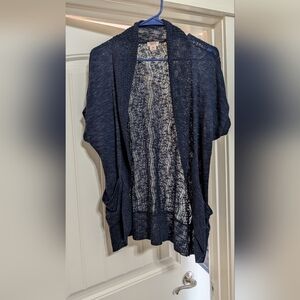 Mossimo Supply Co. Navy Blue Cardigan